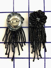 Beaded Pin Black